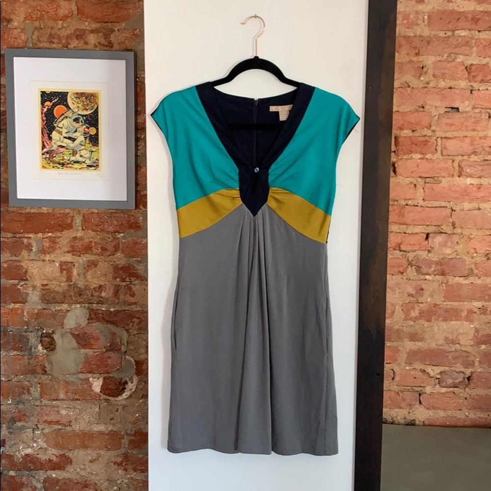 Hype Color Block Dress